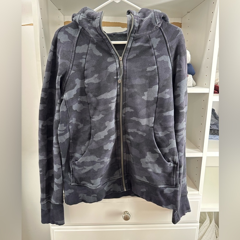 Lululemon Scuba Camo Full Zip